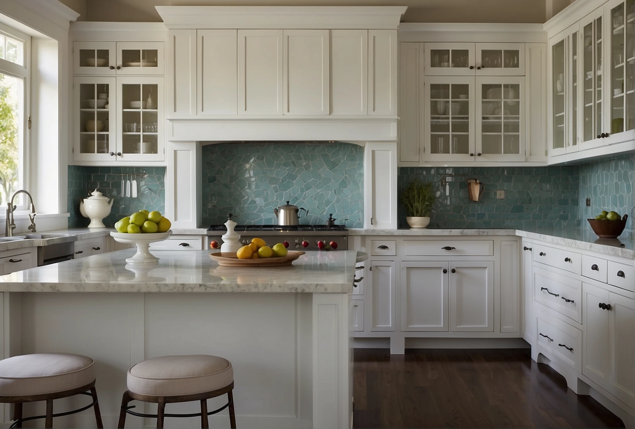 Backsplashes For White Cabinets Ideas 3