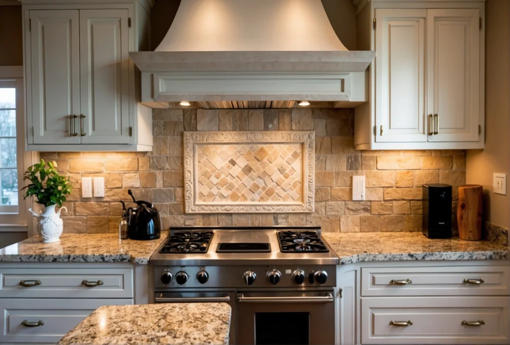 Beige Best Backsplash Color For White Cabinets 3