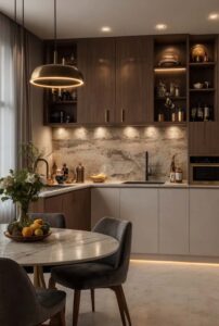 Kitchen Accent Ideas with Spotlights