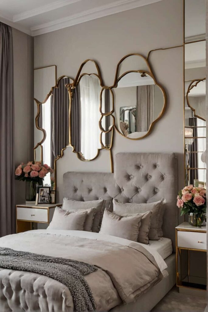 bedroom interior design ideas in bold mirror adds brightness illusion of more space 1