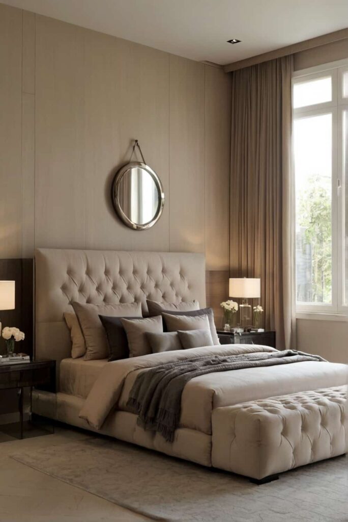 bedroom interior design ideas in gentle neutrals like beige 2