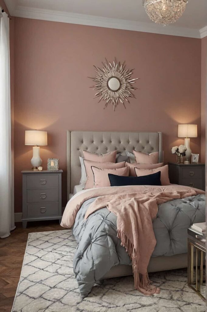 bedroom wall decor ideas choose perfect color scheme for ambiance 1