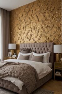 bedroom wall decor ideas experiment with diverse textu 1