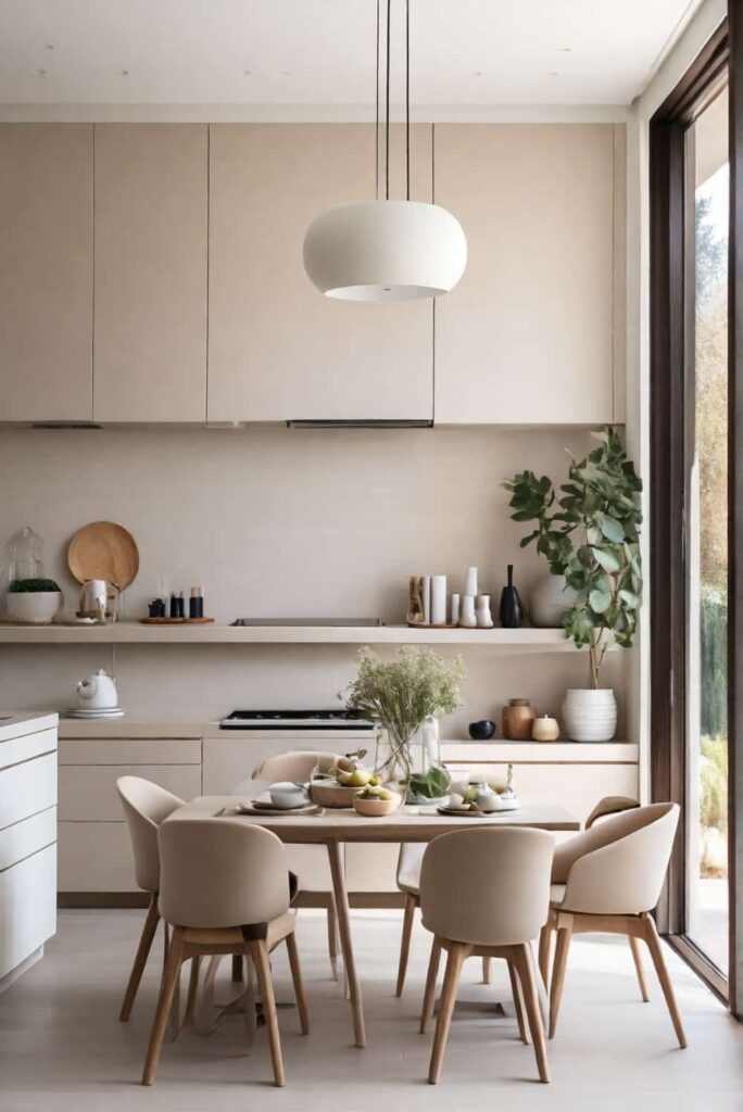 default kitchen table ideas in modern minimalist style with