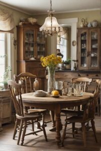 default kitchen table ideas with aged wood furniture yesteryear 2
