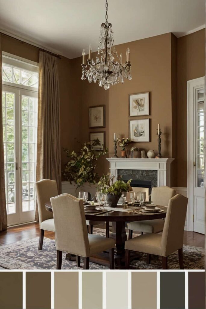 dining room color scheme ideas in earthy hues sentinel 2