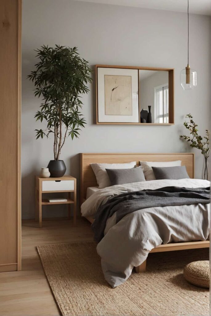 japandi bedroom ideas merge japanese elegance with scandinavian accent 1