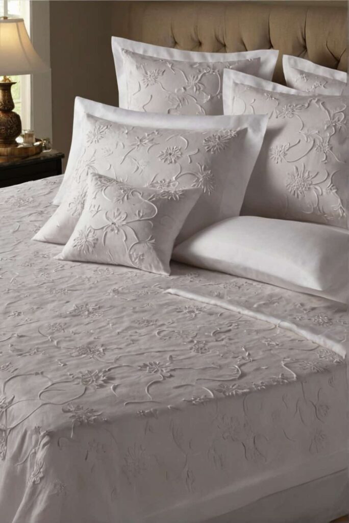 luxurious bed sheet ideas in a white linen sheets 2