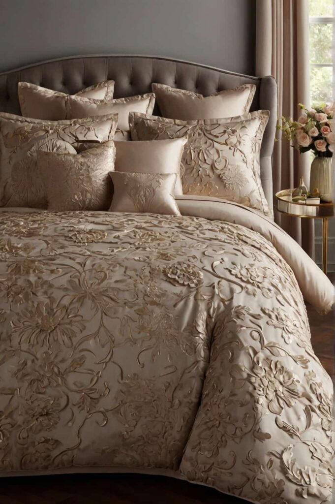 luxury bedroom accessories transform space with lavish bedding sets 2