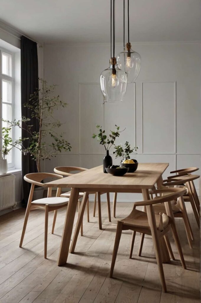 scandinavian dining table ideas minimalist designs for 0