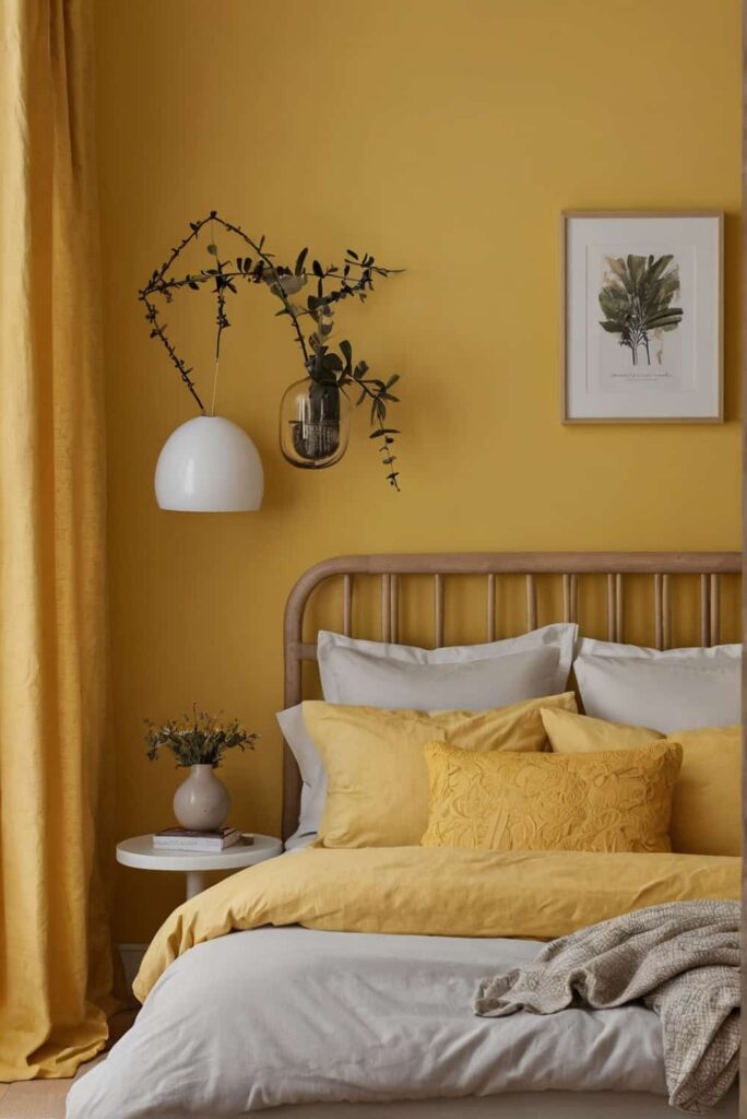 yellow bedroom ideas in beds backdrop first seen wall 2