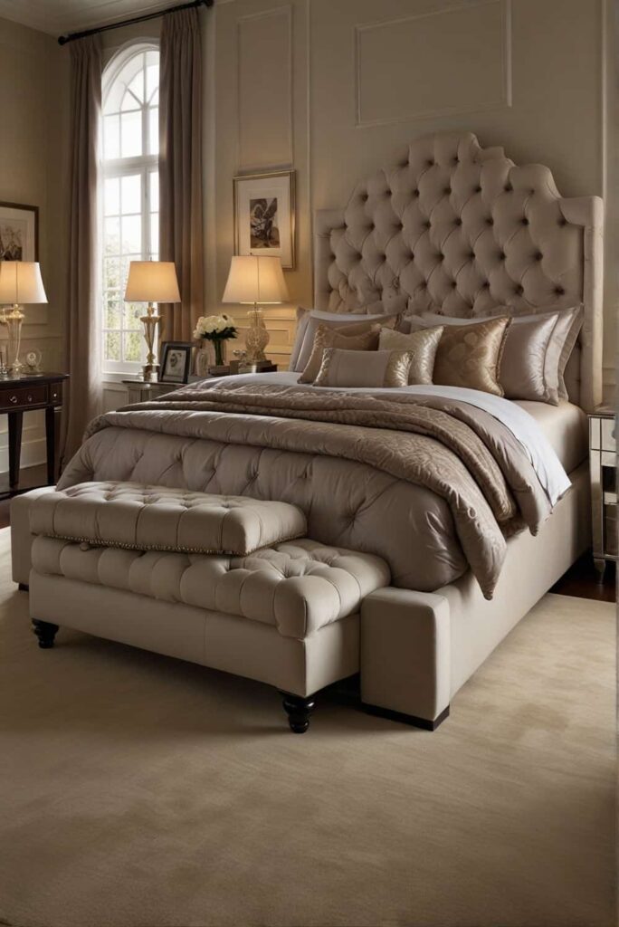 Luxury Bed Master Bedroom Ideas Majestic frame plush bedding harmony opulent slumber 1