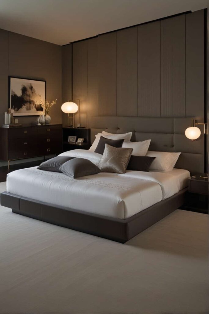 Luxury Bed Master Bedroom Ideas Platform bed contemporary grace sleek symphony 1