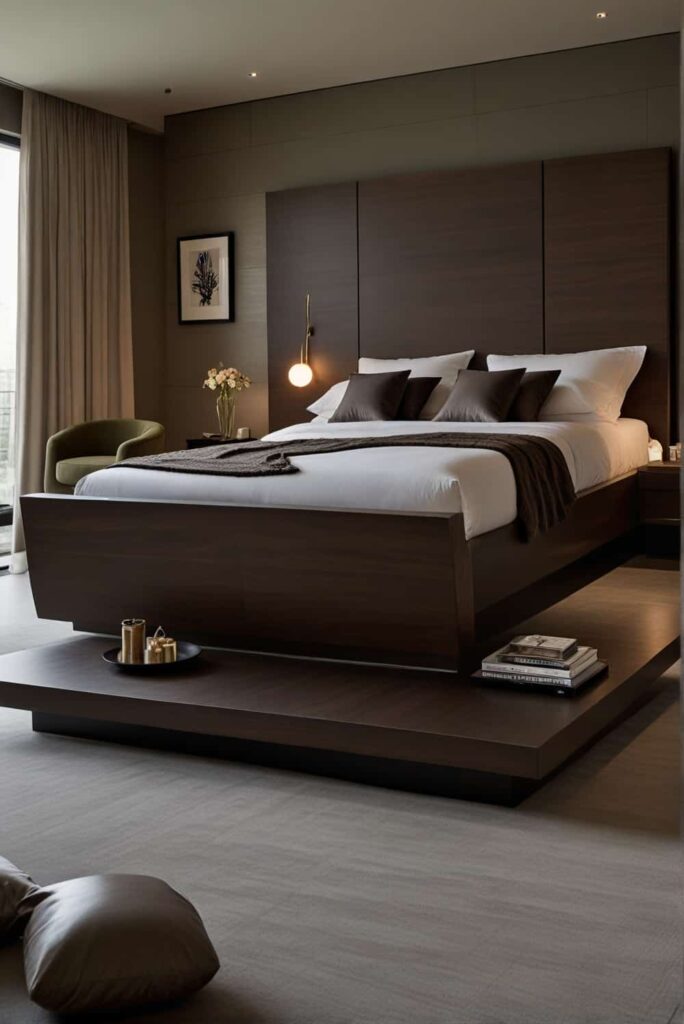 Luxury Bed Master Bedroom Ideas Platform bed contemporary grace sleek symphony 2
