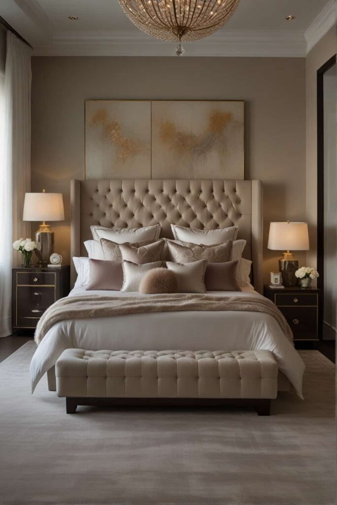 Luxury Bed Master Bedroom Ideas Transforming rest haven luxe tranquility aesthetic lifestyle 2
