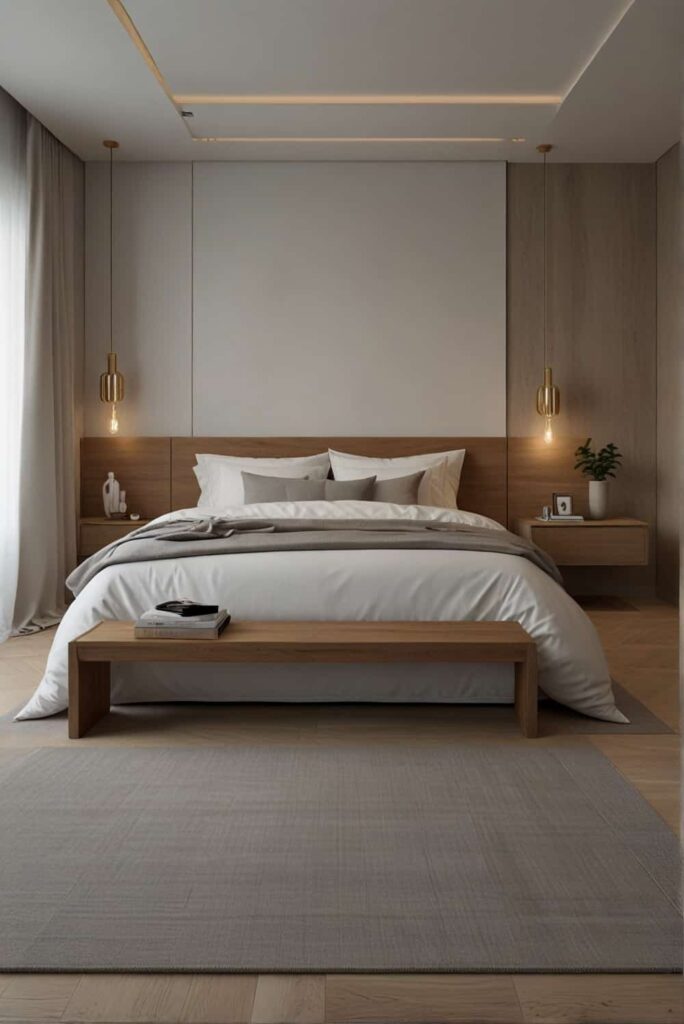 Minimalist Bedroom Ideas subtle decor textures enhance minimalist charm 1