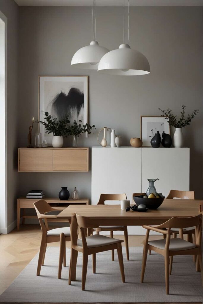 Scandinavian Dining Room Ideas storage sideboards minimalist mantra calm presence
