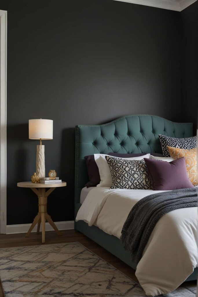 bedroom painting ideas accent walls pop with unique co 2