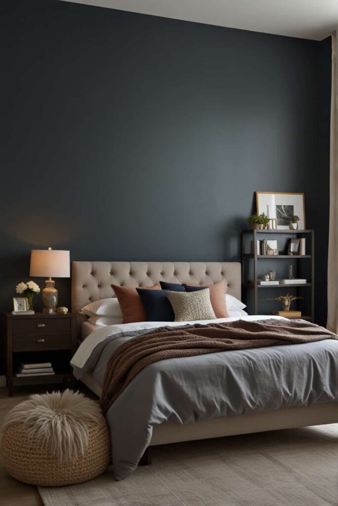 bedroom painting ideas accent walls pop with unique co