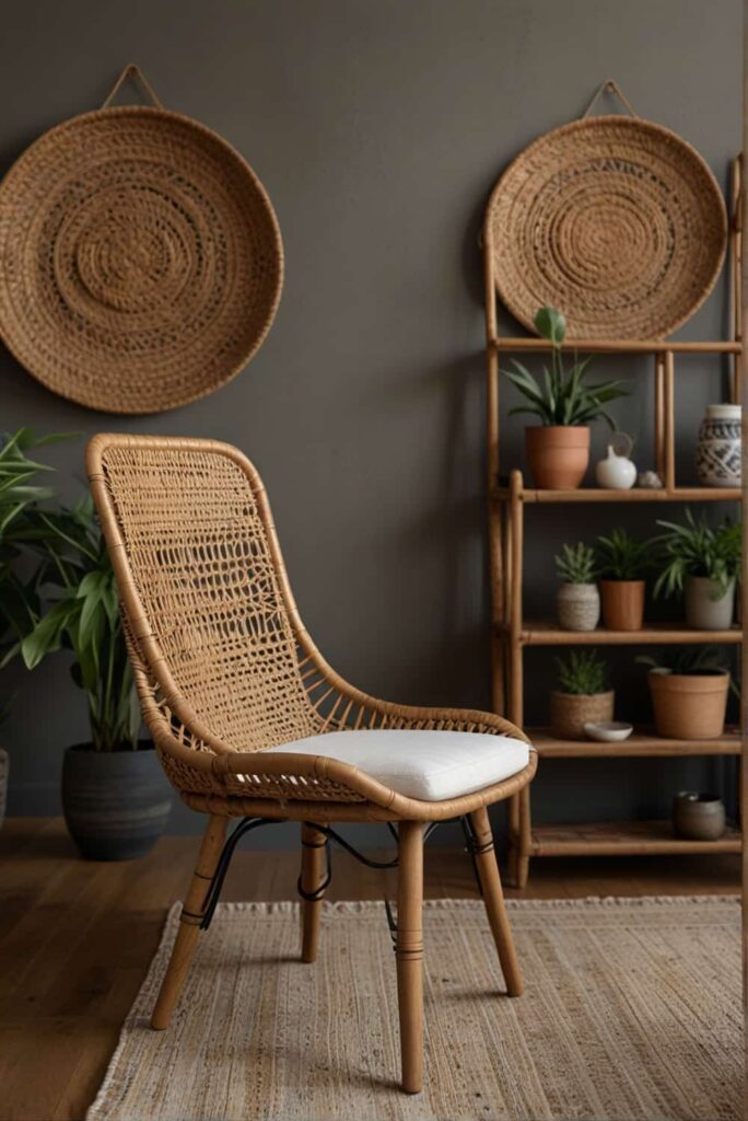 boho dining chair ideas rattan regalia bohemian dining 0