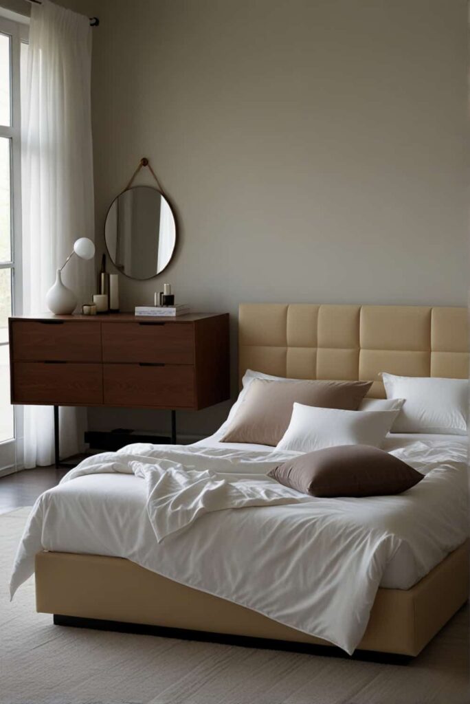 minimalist bedroom ideas select functional bed dresser 1