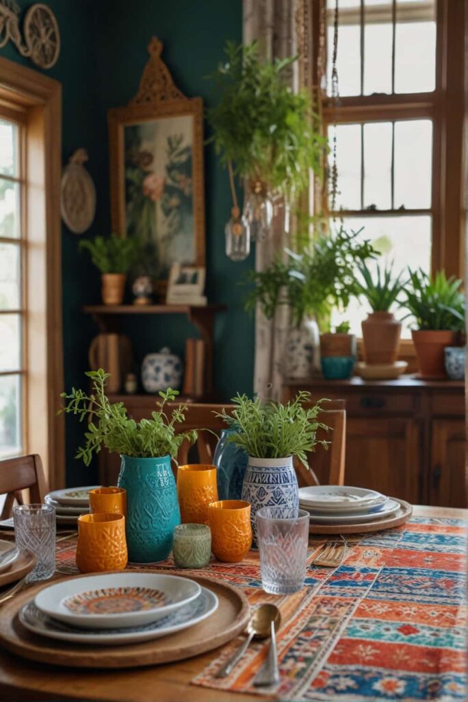 transform your dining room into a boho paradise with 2