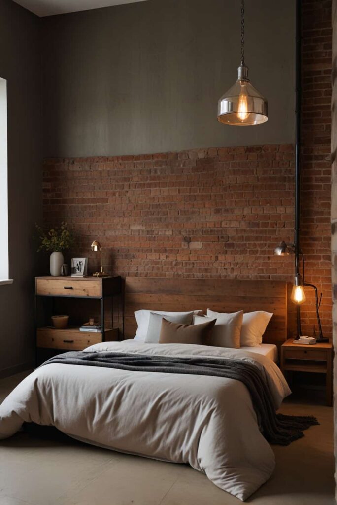 urban industrial bedroom ideas earthen heartbeats warmth vitality spectrum 2